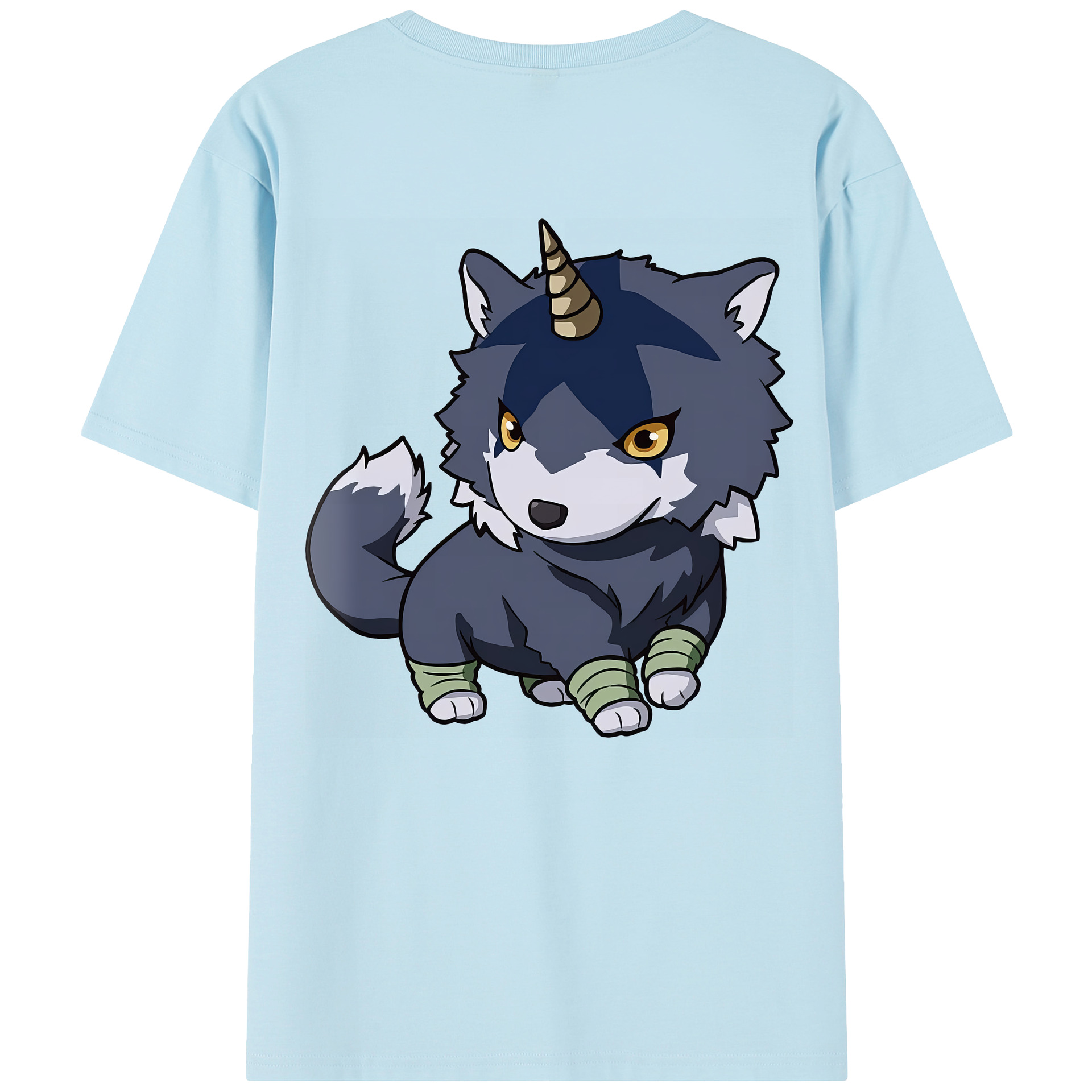 （画像用） 転スラ Regarding Reincarnated to Slime 綿100％半袖Tシャツ（背面プリント）